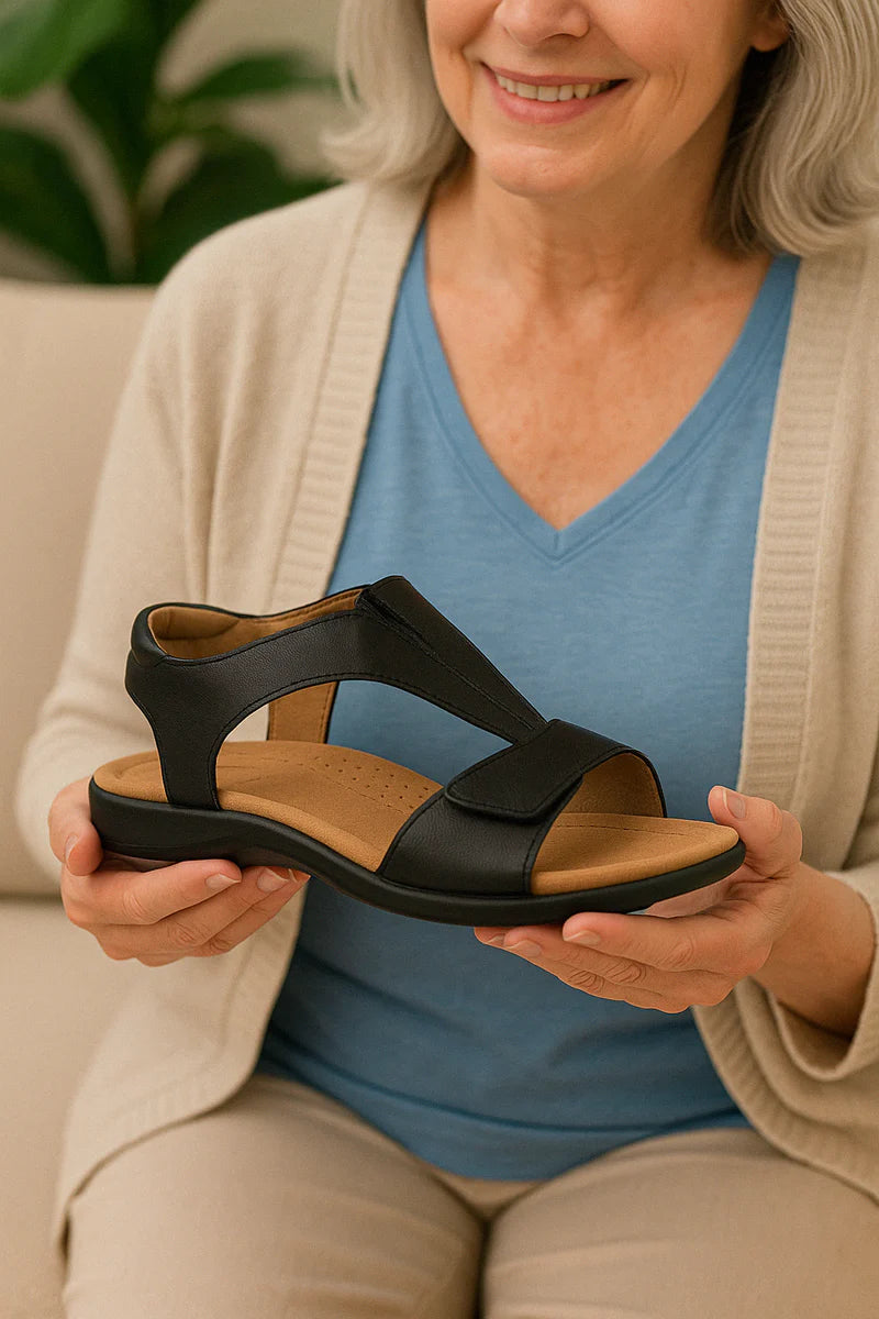 Ergonomic Orthopedic Women's Sandals for Pain Relief – FlexOrtho