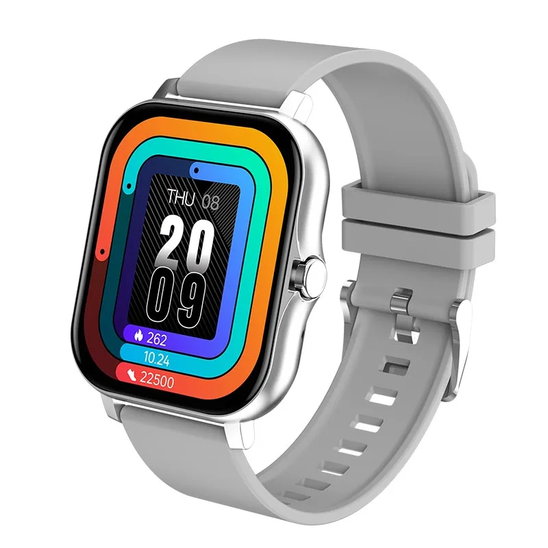 Smartwatch for iOS/Android with Real-Time Tracker for Heart Rate, Blood Pressure, and Oxygen – VitaTrack Pro